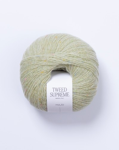 Włóczka MAJO Garn Tweed Supreme kolor 706 Mellow Mint