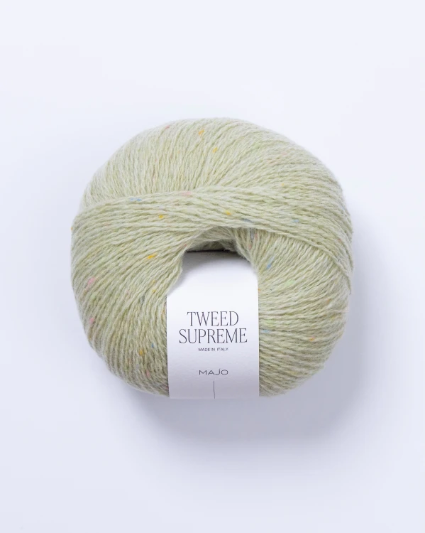 Włóczka MAJO Garn Tweed Supreme kolor 706 Mellow Mint