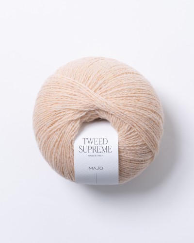 Włóczka MAJO Garn Tweed Supreme kolor 311 Peach