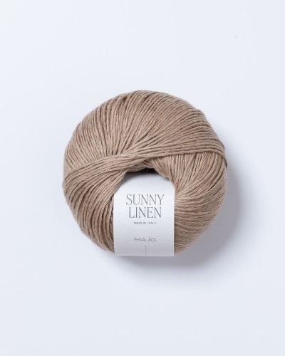 Włóczka MAJO Garn Sunny Linen 122 CAPPUCCINO.jpg