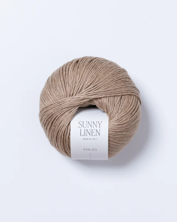 Włóczka MAJO Garn Sunny Linen 122 CAPPUCCINO.jpg