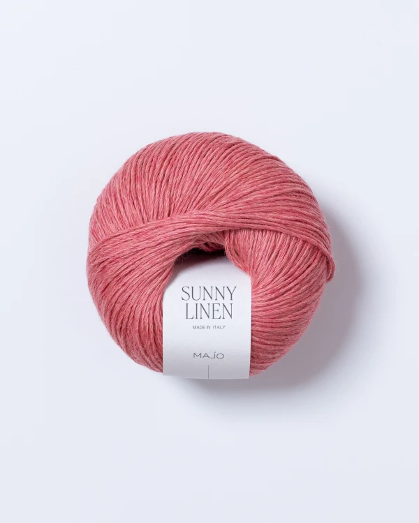 Włóczka MAJO Garn Sunny Linen 214 STRAWBERRY.jpg