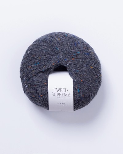 Włóczka MAJO Garn Tweed Supreme kolor Charcoal.jpg