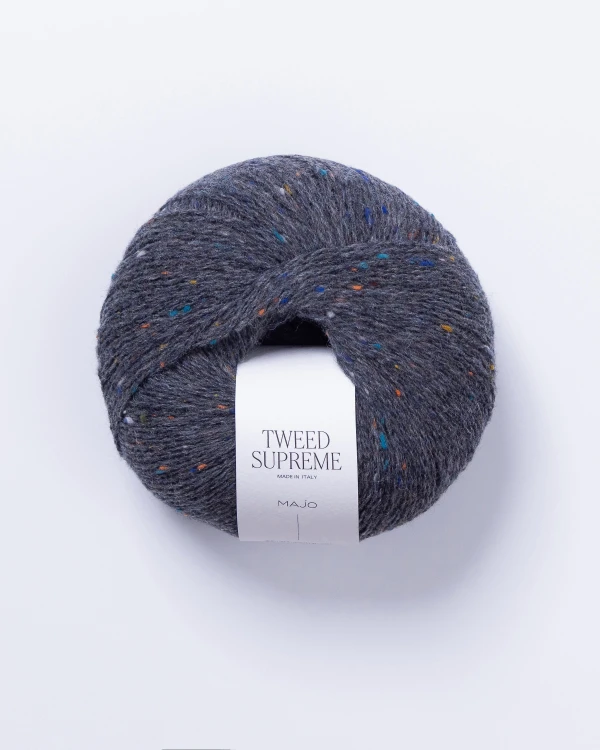 Włóczka MAJO Garn Tweed Supreme kolor Charcoal.jpg