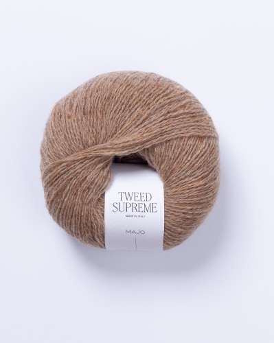 Włóczka MAJO Garn Tweed Supreme kolor 114 Tan