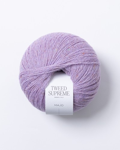 Włóczka MAJO Garn Tweed Supreme kolor 406 Iris
